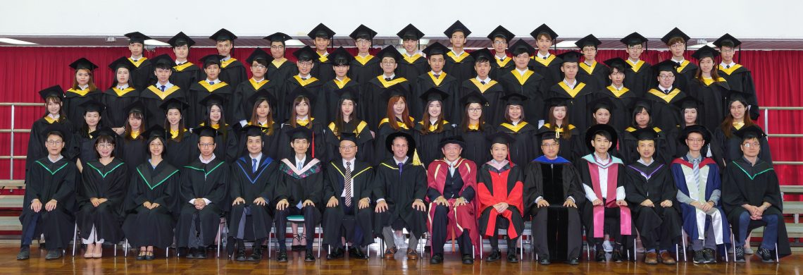 Graduating students of Bachelor of Business Administration (Honours) - Banking and Finance Concentration and their teachers