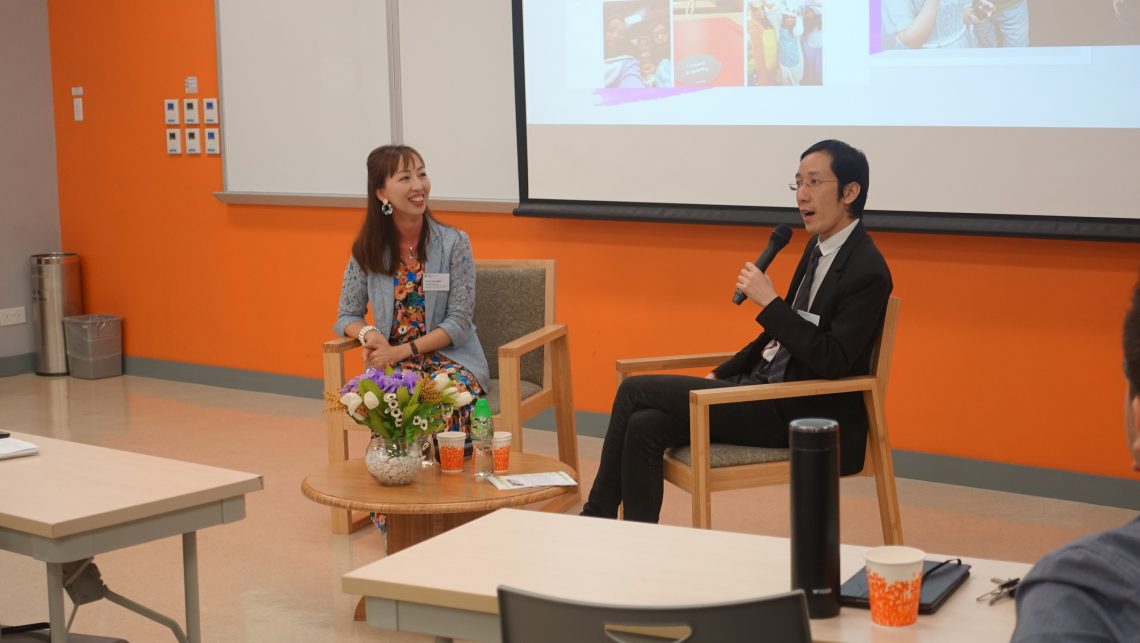 Professor Lisa Wan, Assistant Professor, School of Hotel and Tourism Management, the Chinese University of Hong Kong (left) and Dr Felix Tang, Associate Professor, Department of Marketing, HSUHK (right).