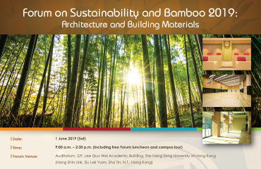Forum on Sustainability and Bamboo 2019: Architecture and Building Materials