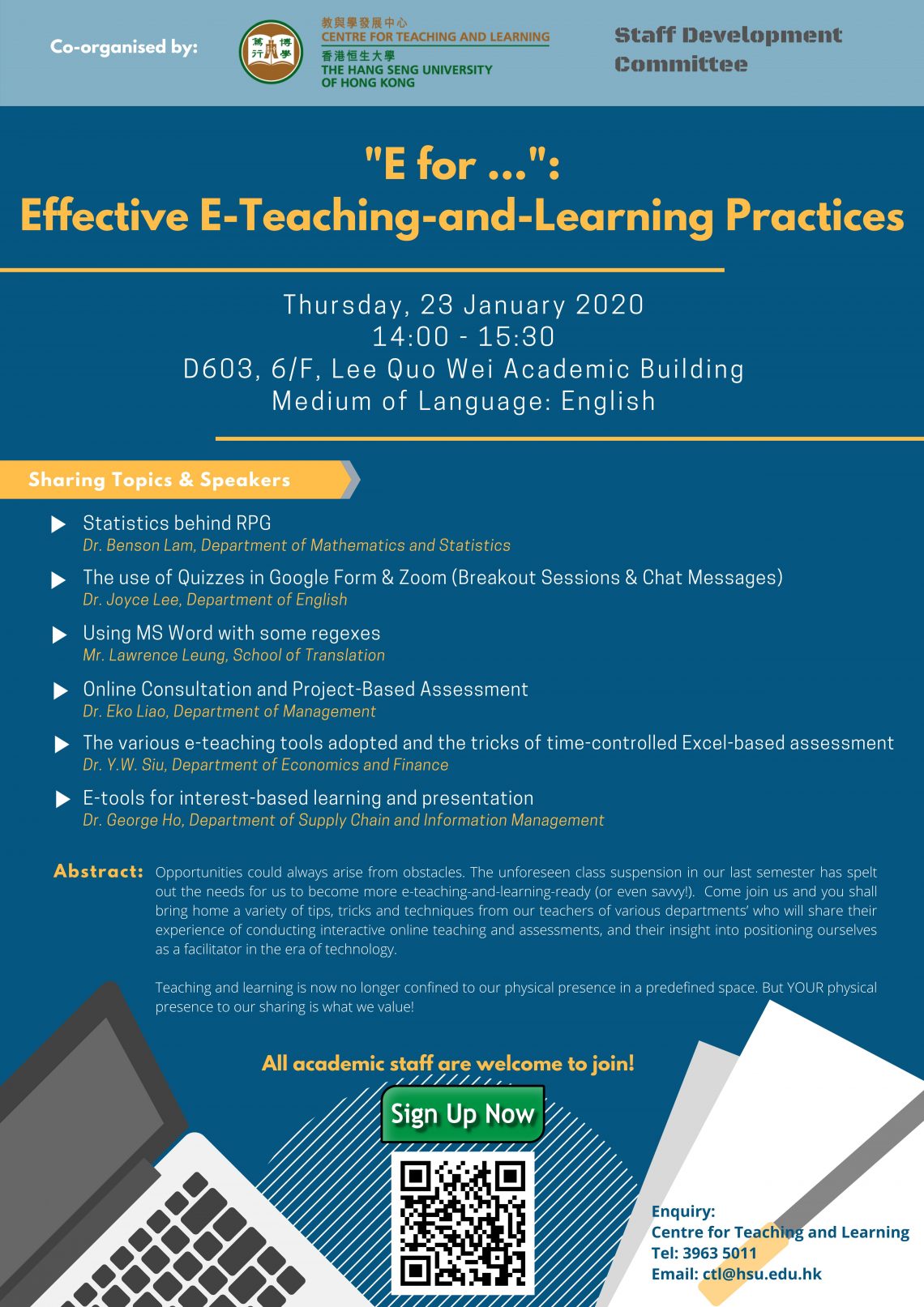 "E for..." Effective E-Teaching-and-Learning Practices