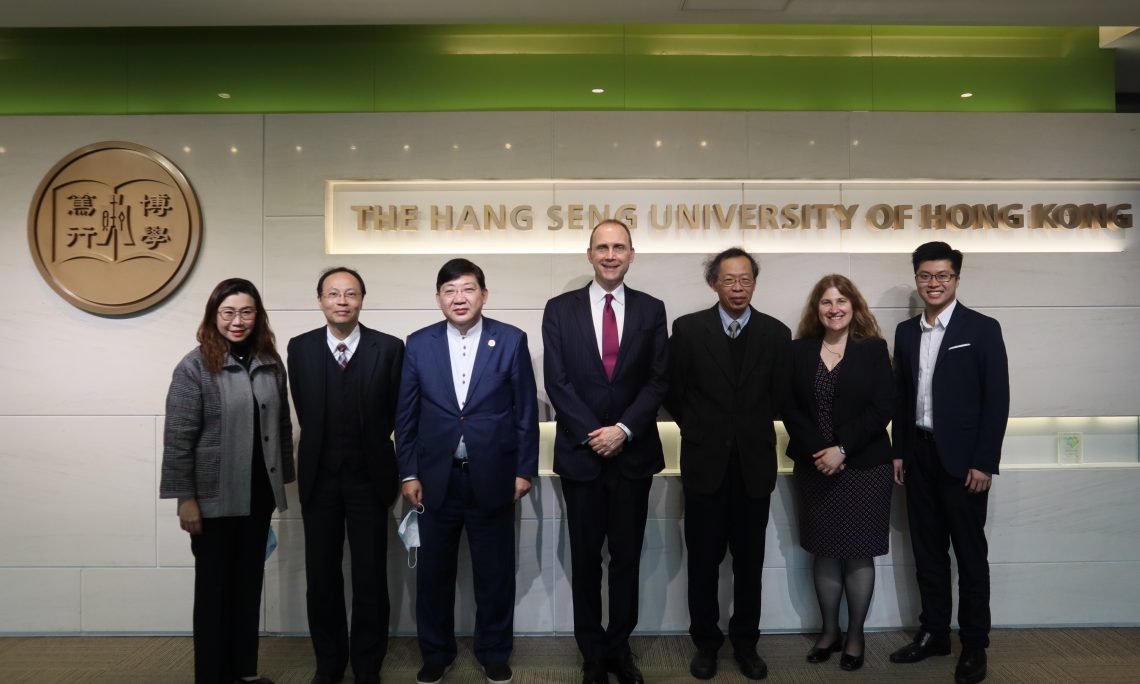 HSUHK senior management welcomed the delegation from the U.S. Consulate General Hong Kong & Macau