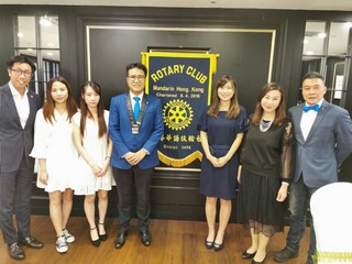 SCOM's students Garnered the Rotary Club of Mandarin Hong Kong Scholarships