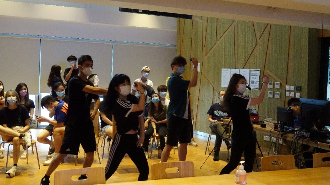 Participants demonstrate their dancing talent in the competition.