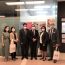 Mr Ricky Suhendar (3rd from right), Professor Gilbert Fong (3rd from left), Dr Shelby Chan (1st from left) and the consular staff.