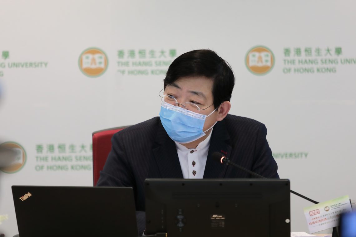 HSUHK President Simon Ho thinks the COVID-19 pandemic reveals that the world is not competent enough to respond to changes.