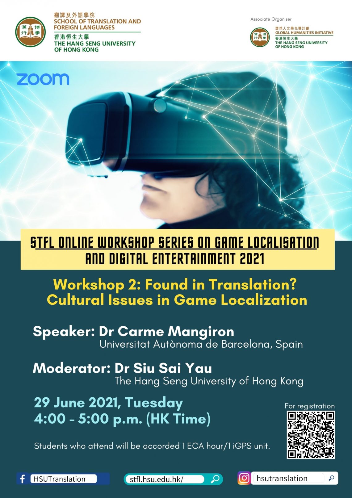 [STFL Online Workshop Series on Game Localisation and Digital Entertainment 2021] Workshop 2