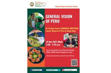 Talk by CG of Peru