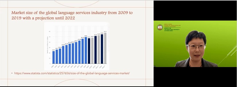 Dr. Wang points out the exciting prospects of the global language services industry.