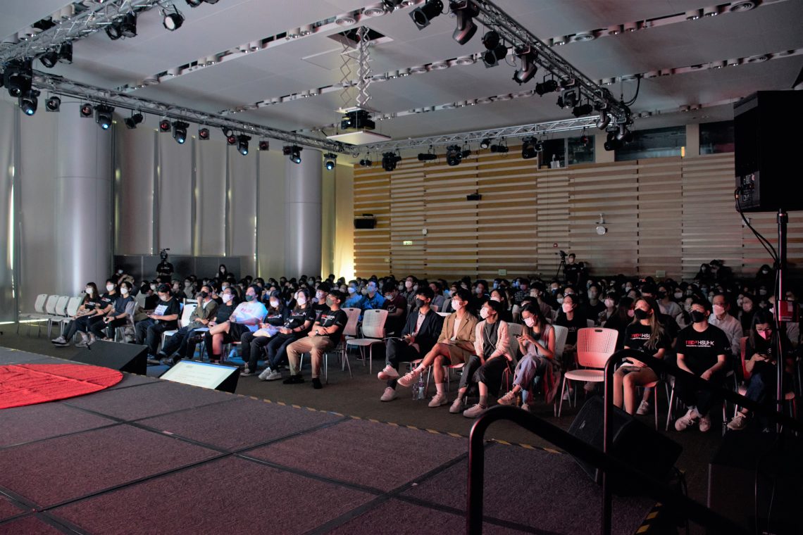 TEDxHSUHK was well-received by a full house of audience members.