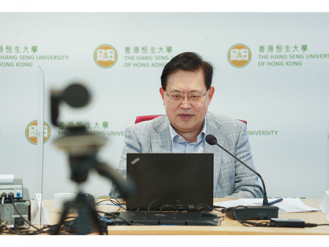 香港恒生大學傳播學院副院長趙應春教授擔任第三場次「商業傳播實踐的前景及挑戰」的主持人。