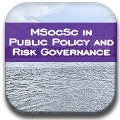 Master of Social Sciences in Public Policy and Risk Governance