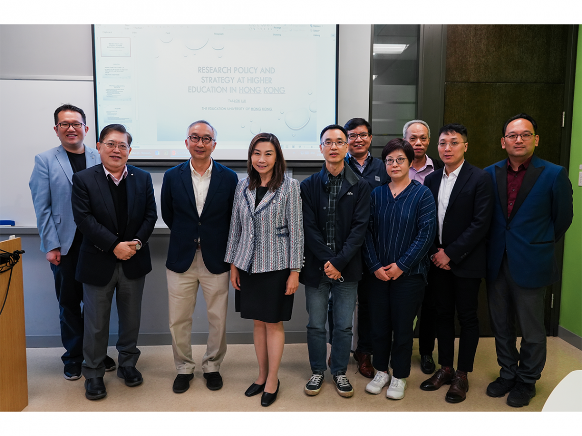 The School of Communication holds its research seminar on "Research Policy and Strategies at Higher Education in Hong Kong" on 27 March 2023.