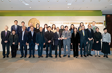 Self-financing Post-secondary Education Committee delegation visits HSUHK