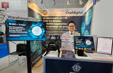 恒生大學學者開發全港首個結合實時AI無人機及AR的智能倉庫管理系統 榮獲日內瓦國際發明展評判特別嘉許金獎